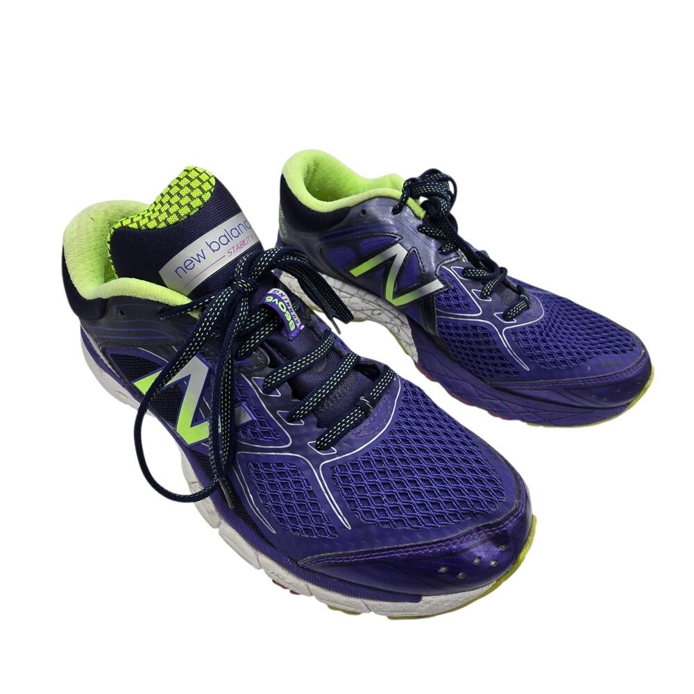 New Balance 860 V6 Running Shoes Sneakers Womens Size 9 Purple‎ W860BB6 Athletic